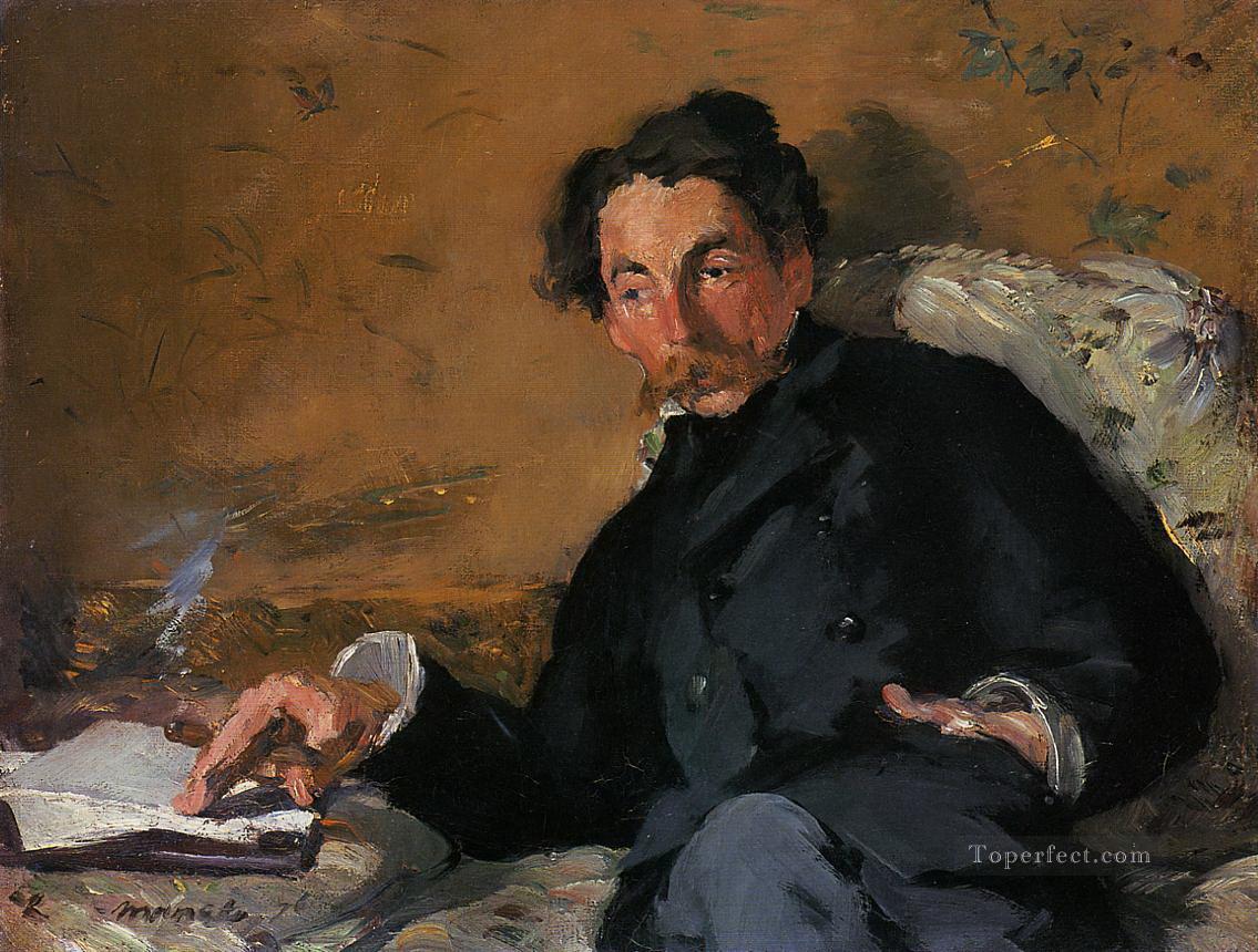 Stephane Mallarme Eduard Manet Oil Paintings